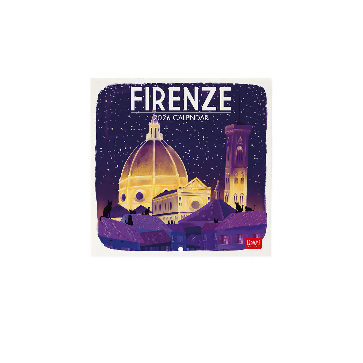 Calendario da Parete 2026 - 18 x 18 cm