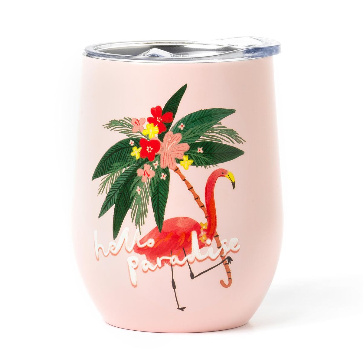 325 ml Vacuum Tumbler - Flamingo - Hot & Cold