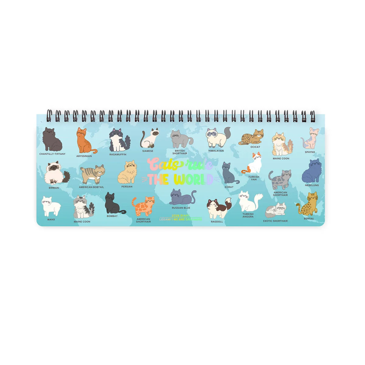 12-Month Desk Planner - 2026