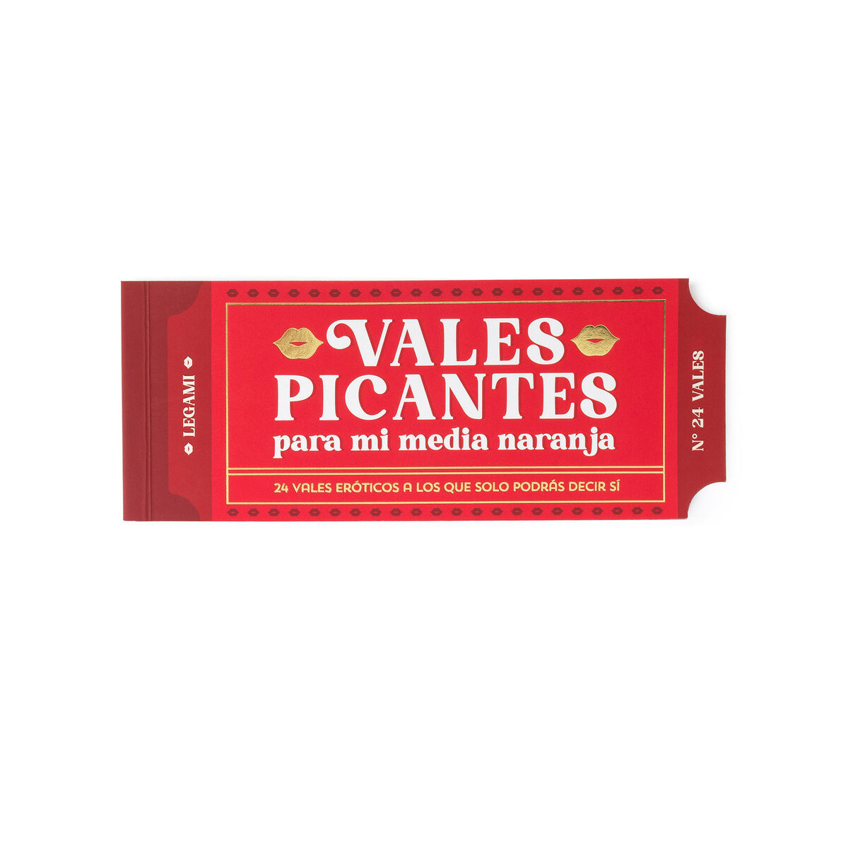 Book of 24 Sexy Vouchers - Spanish - Gift Vouchers