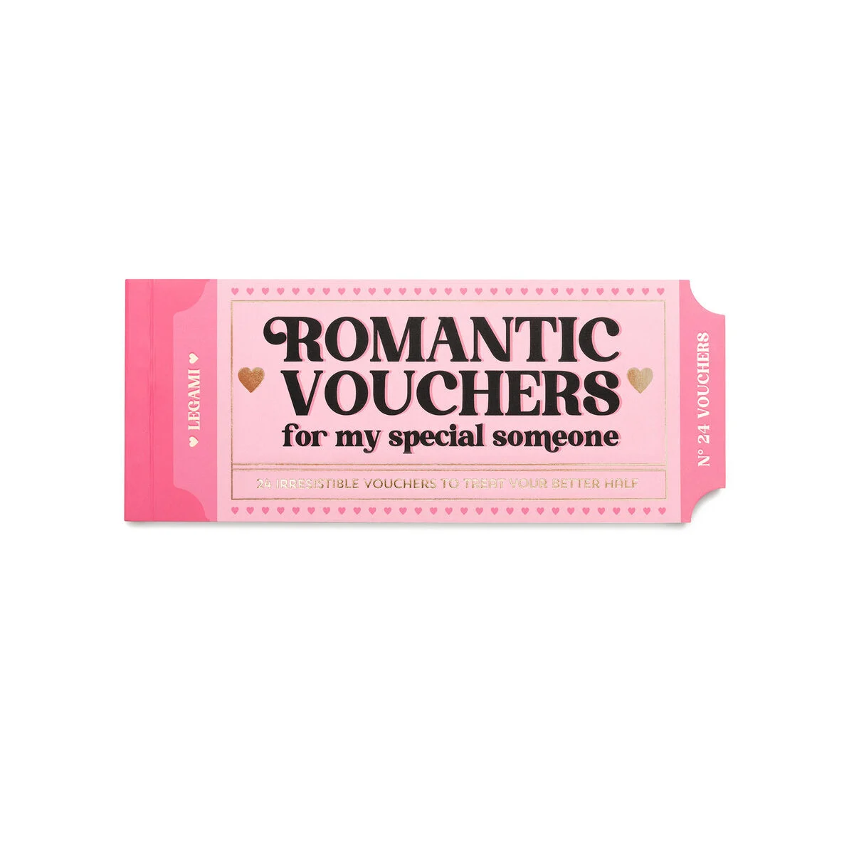 Book of 24 Romantic Vouchers - English - Gift Vouchers
