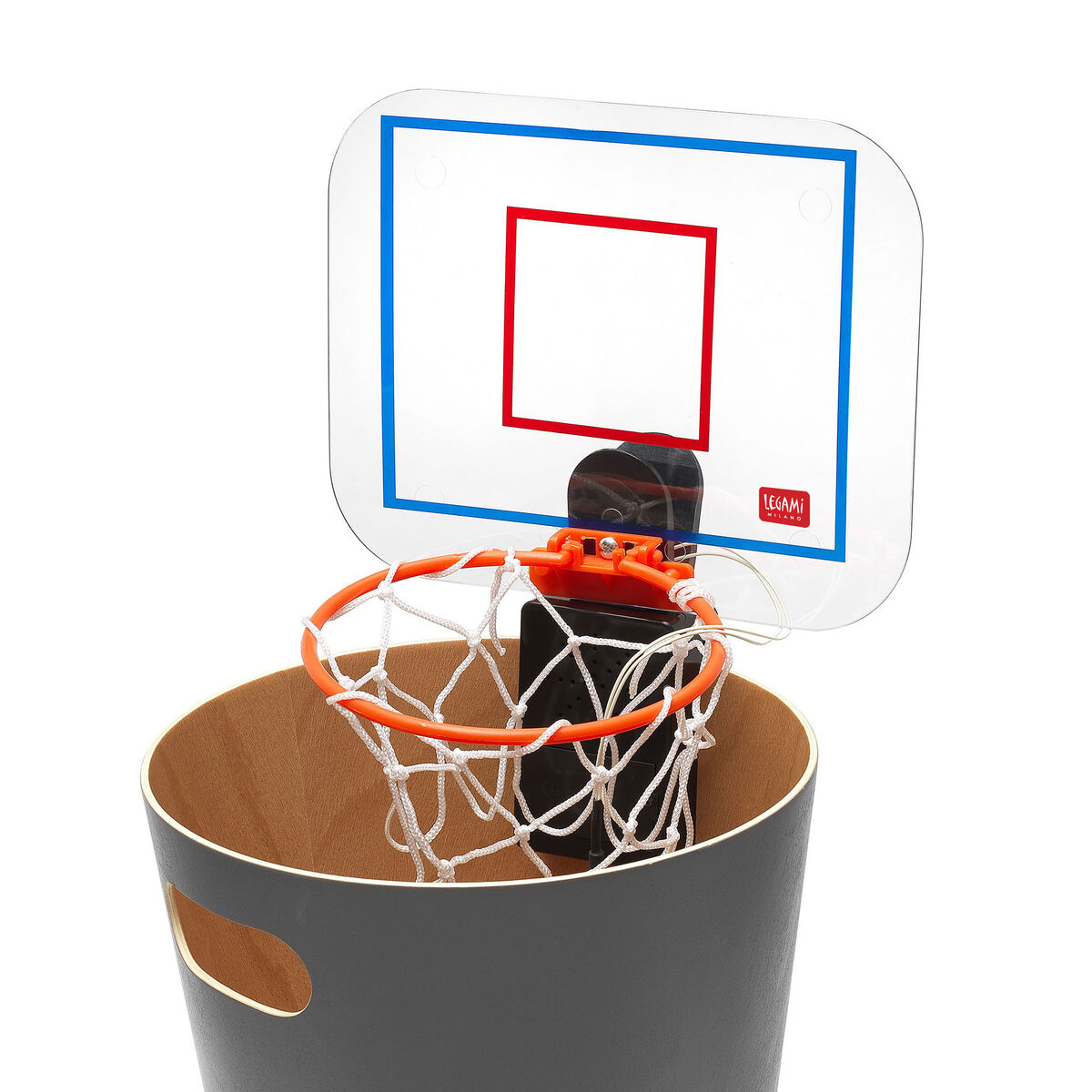 Basketball Hoop for Waste Bin with Sound Effect - Magic Shot