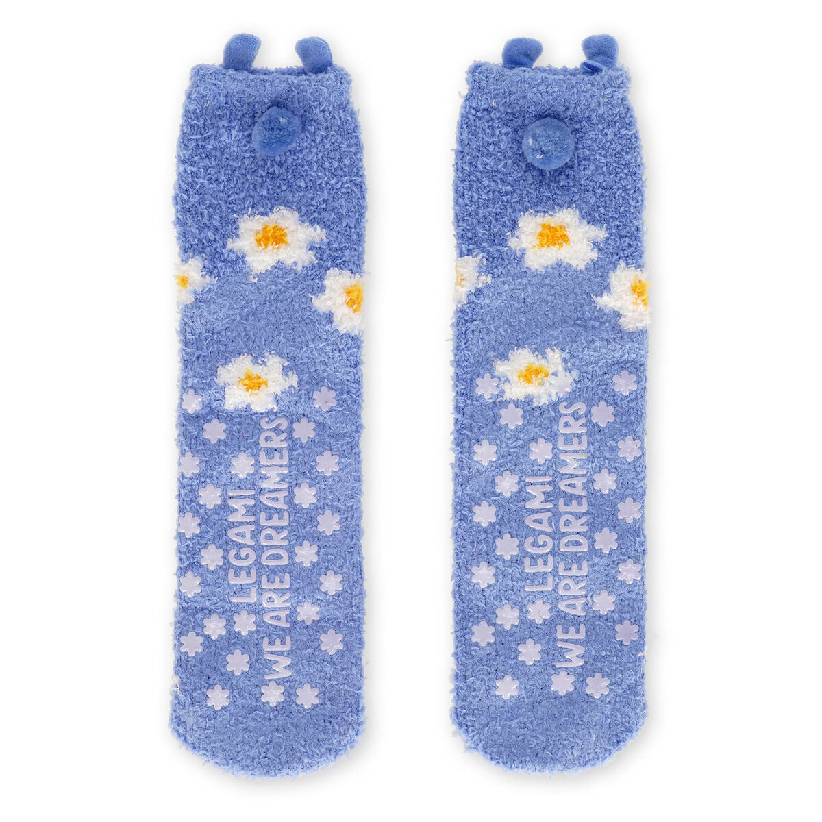 Non-Slip Hippo Socks for Adults - It's a Match!