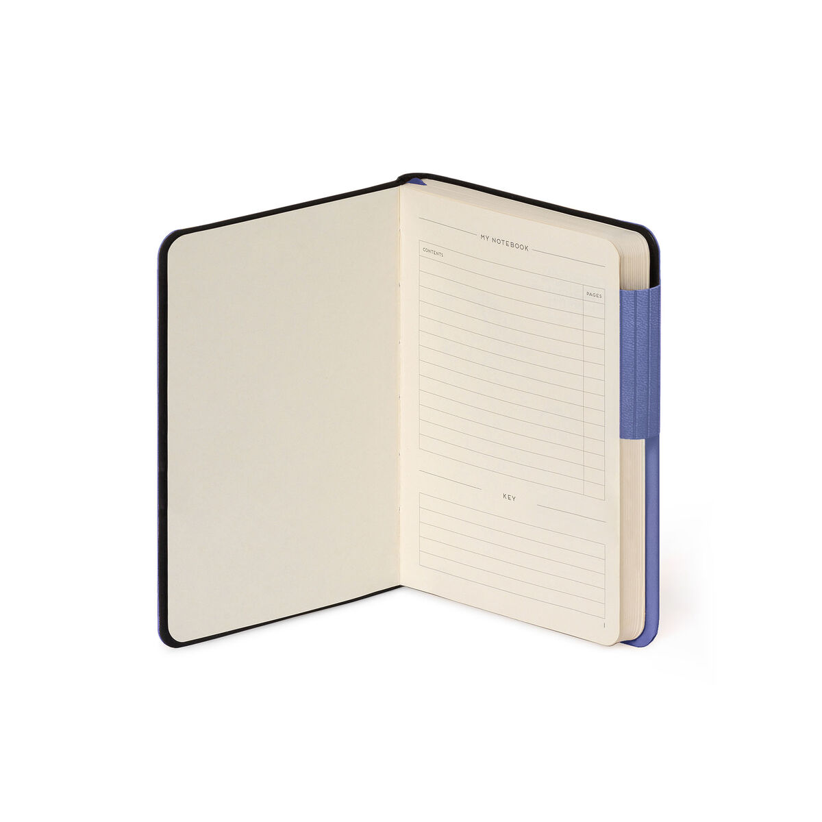 Notebook with Blank Pages and Monochrome Soft Cover - Future Dusk - My Notebook