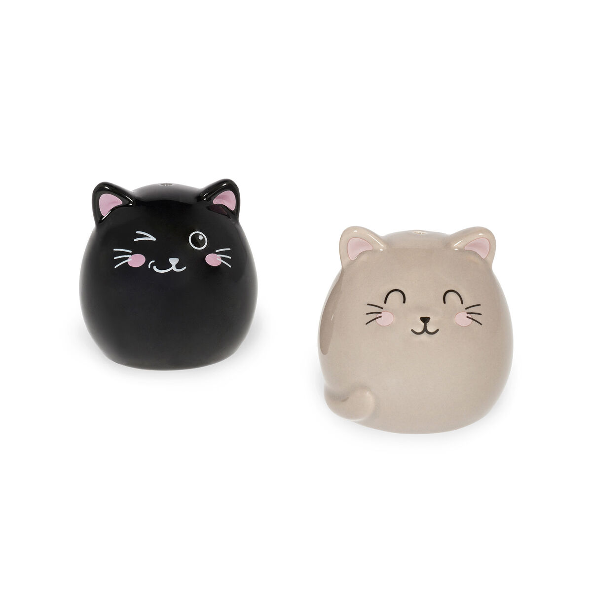 Ceramic Salt And Pepper Set - Salt & Pepper