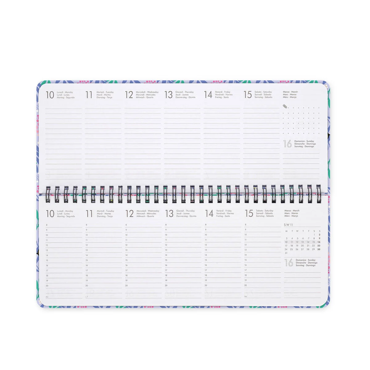 12-Month Desk Planner - 2026