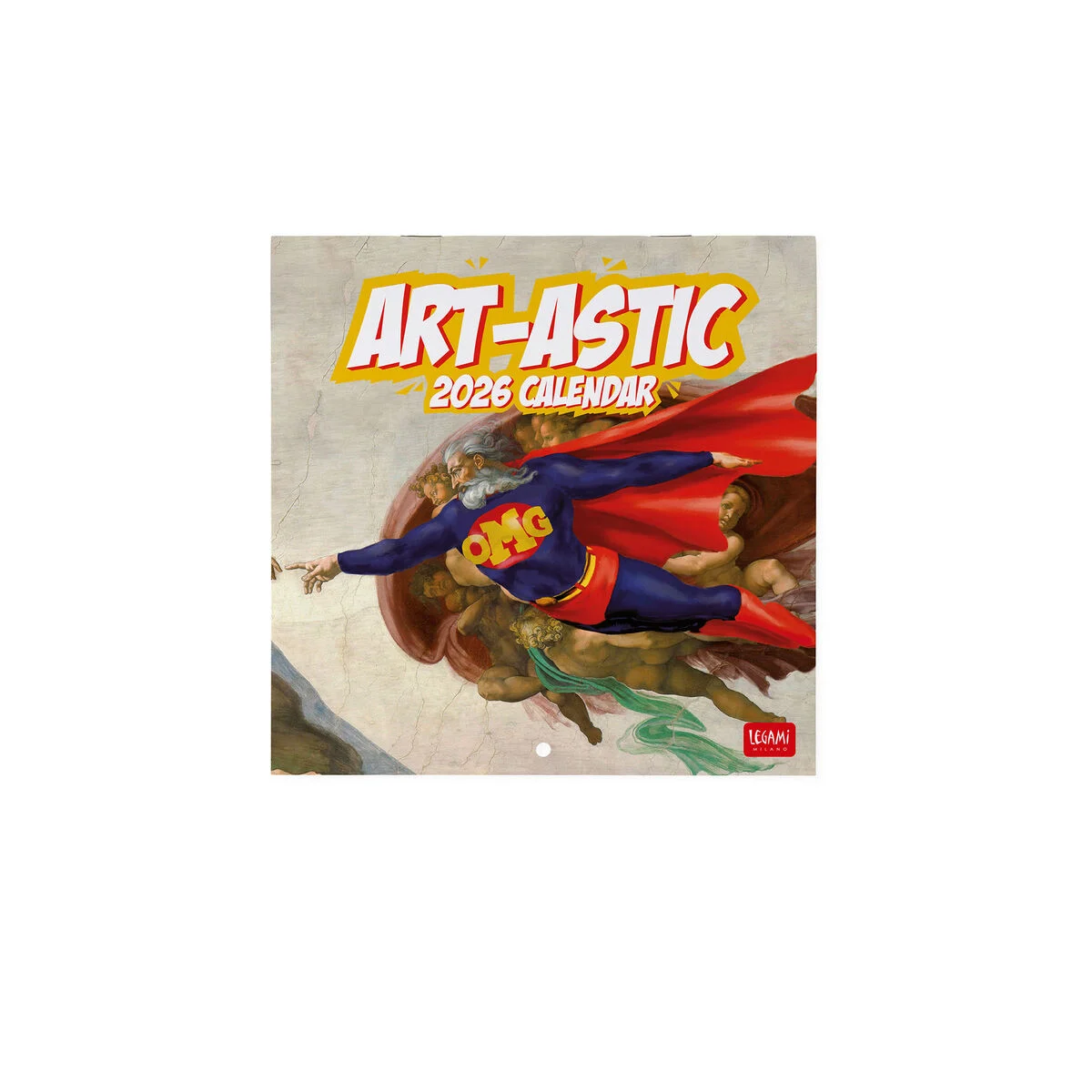 2026 Wall Calendar - 18 x 18 cm