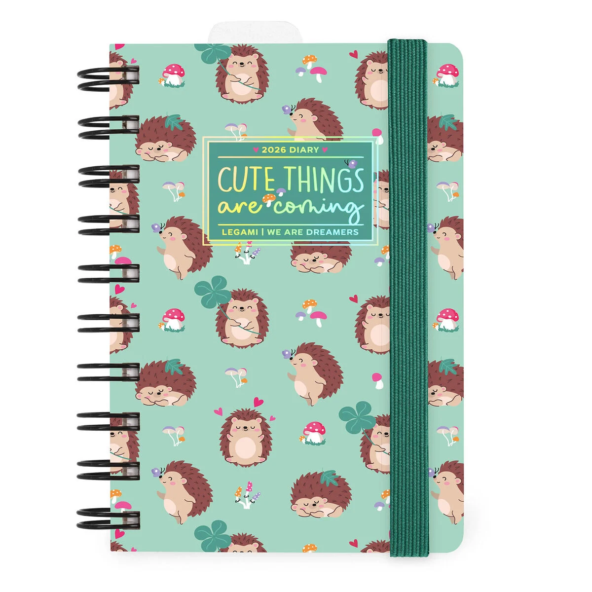 12-Month Small Daily Spiral-Bound Diary - 2026