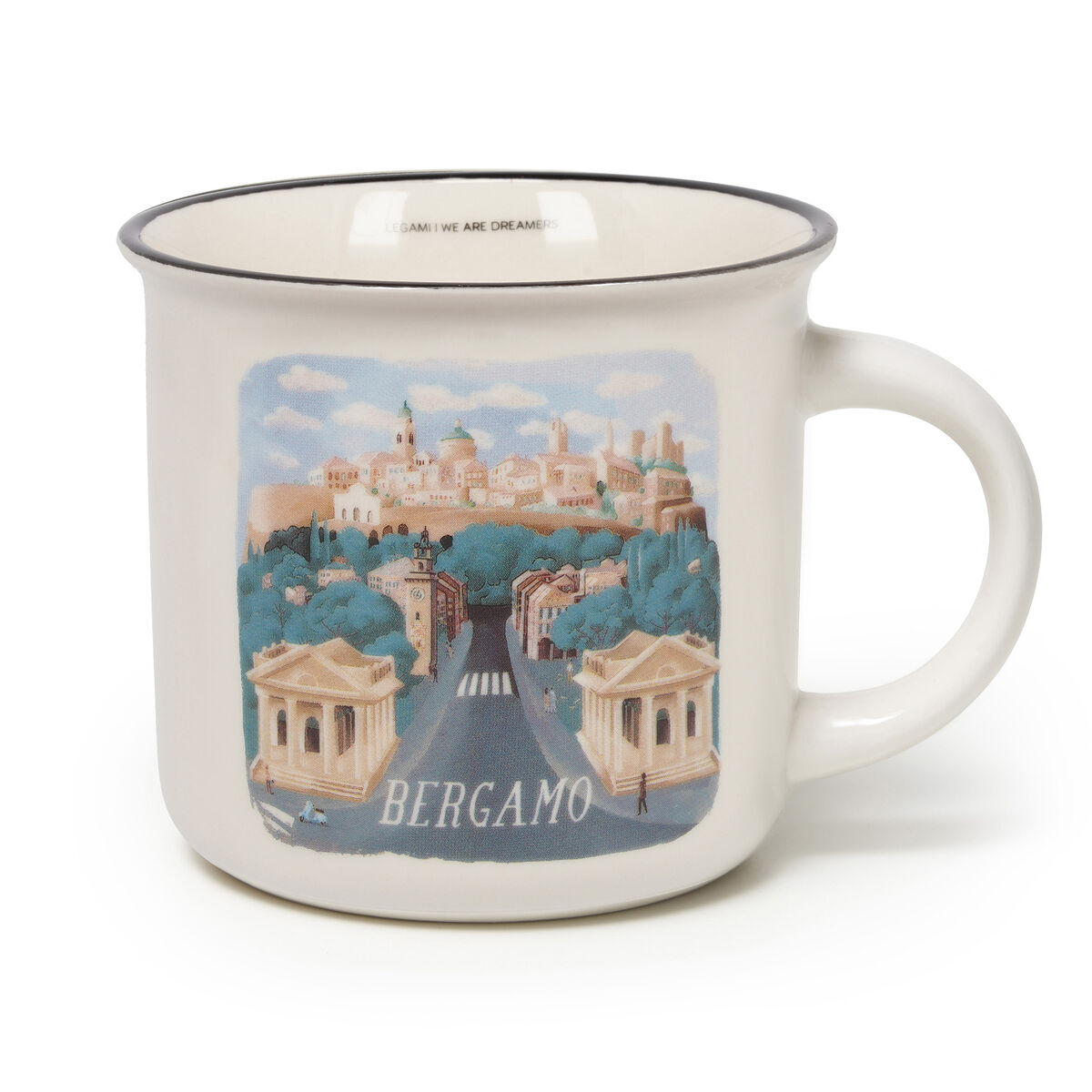 Porcelain Mug - Bergamo - Cup-Puccino