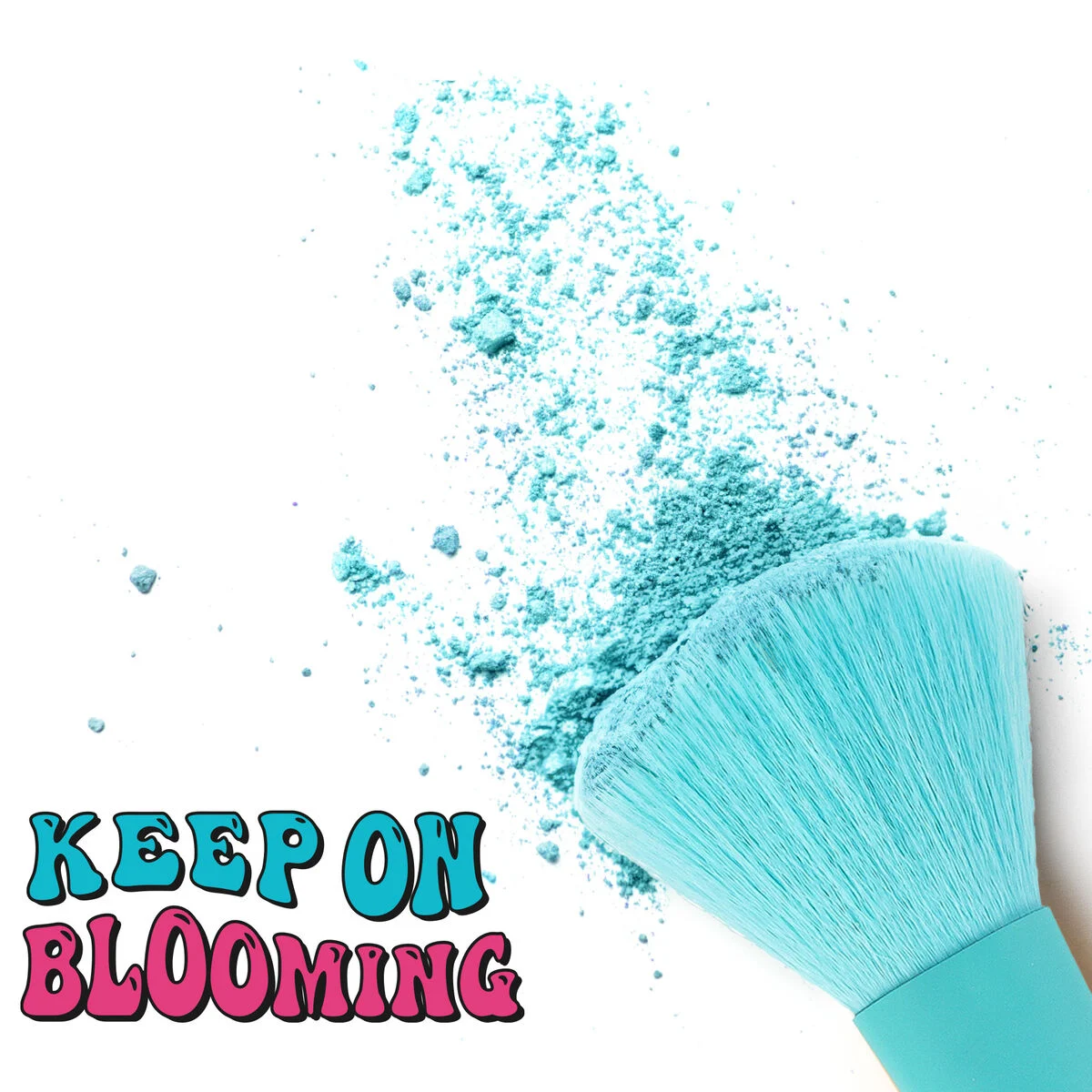 Set of 4 Daisy Makeup Brushes - Oh My Glow!