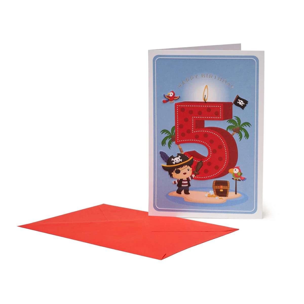 5th Birthday Card - Boy - Greeting Card