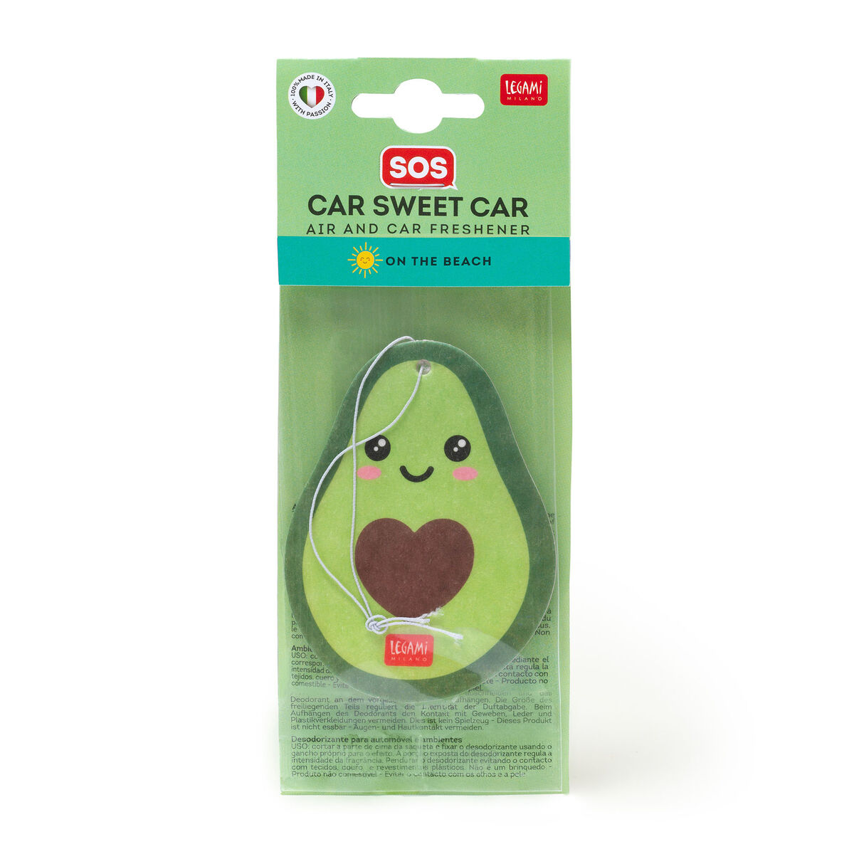Car Air Freshener - Avocado - SOS Car Sweet Car