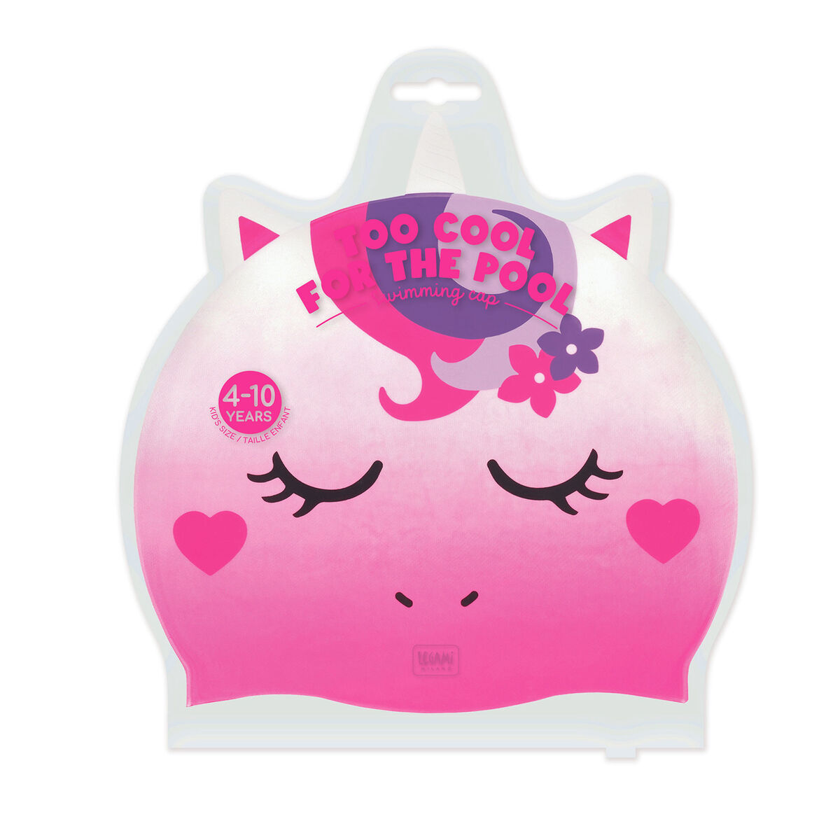 Unicorn Swimming Cap - Too Cool for the Pool