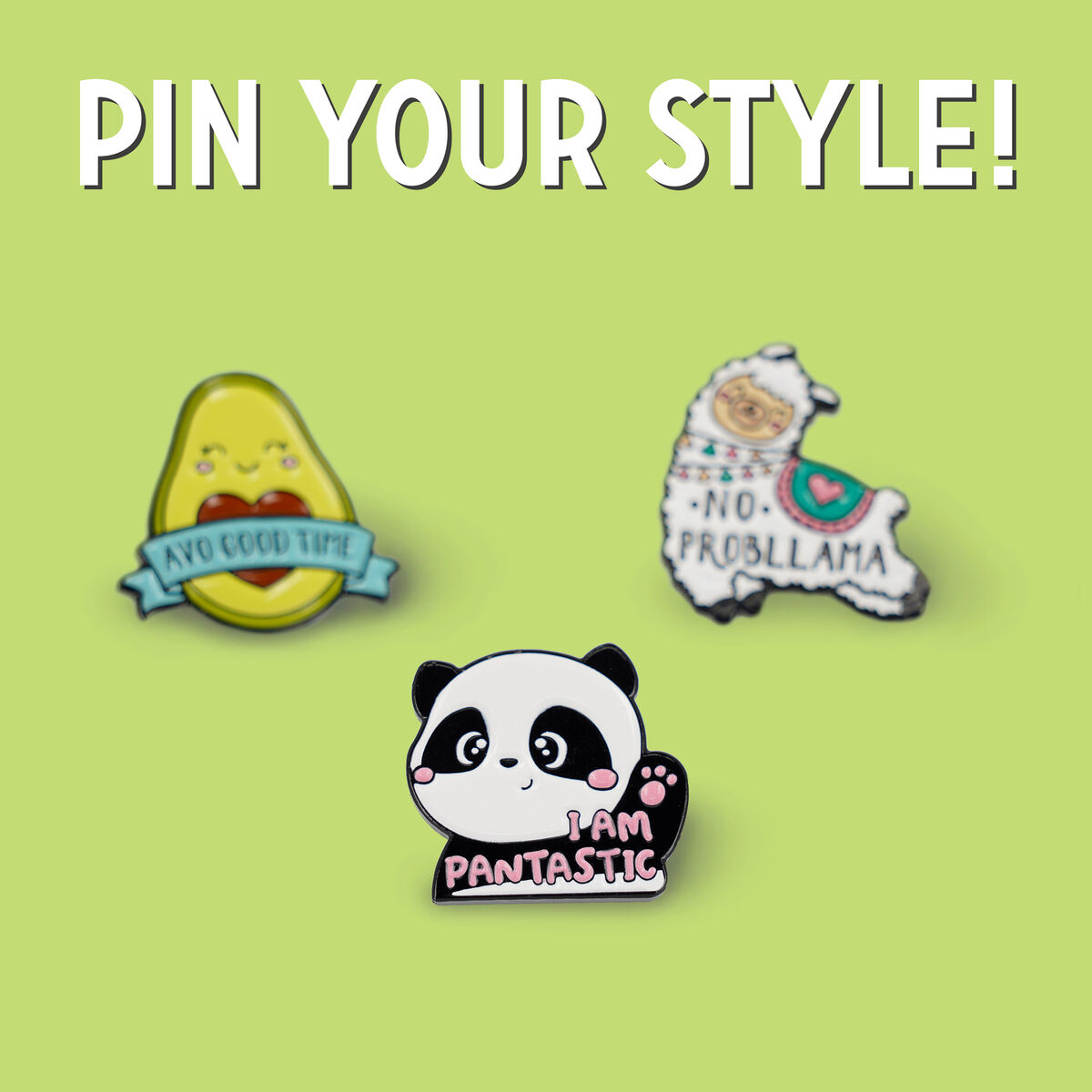 Panda Enamel Metal Pin - Pin Your Style!