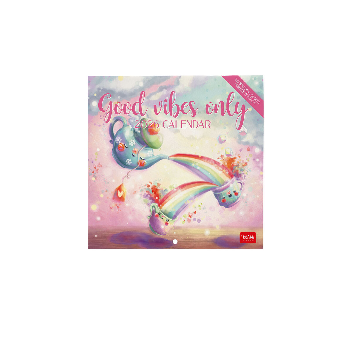 2026 Wall Calendar - 18 x 18 cm