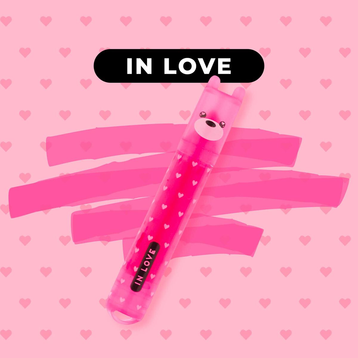 Set of 6 Mini Highlighters - Teddy's Mood