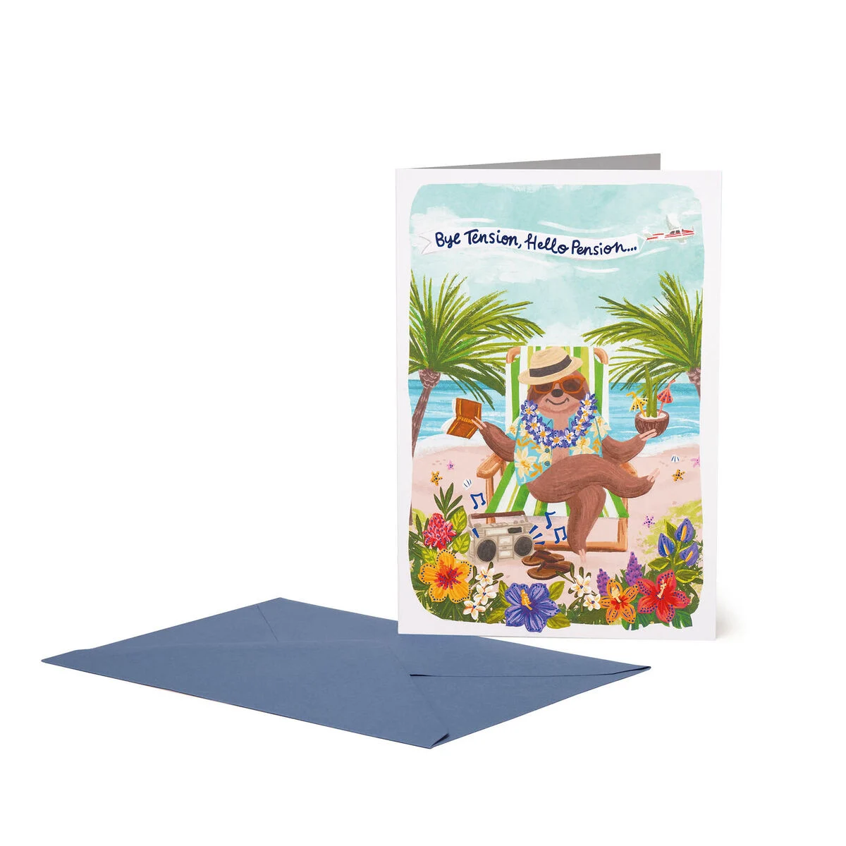 Greeting Card - Large - Pension - Male Retirement