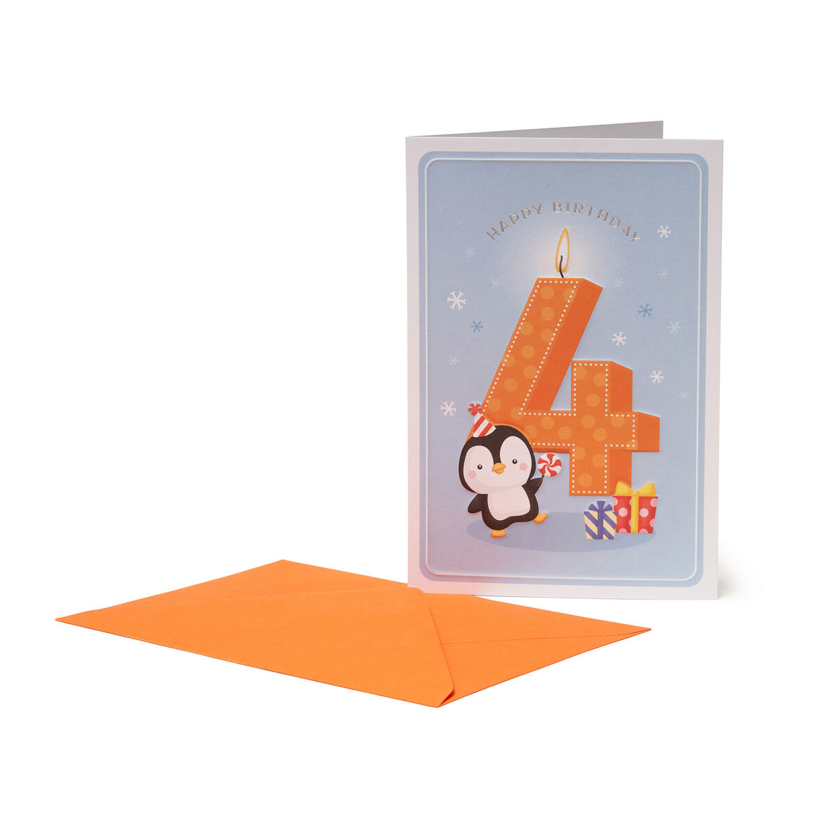 4th Birthday Card - Boy - Greeting Card