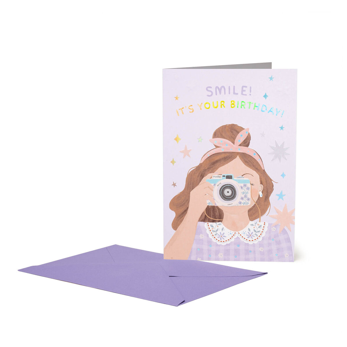Birthday Card - Large - Greeting Card - Smile