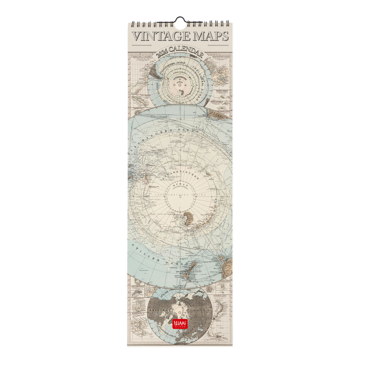 2026 Wall Calendar - 16 x 49 cm