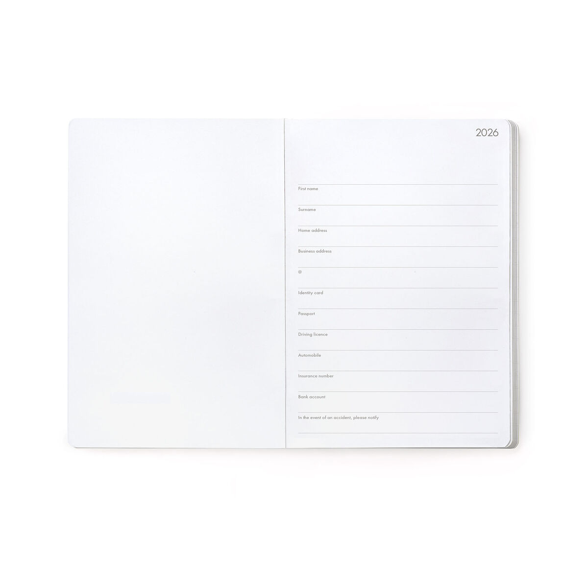 12-Month Medium Weekly Photo Diary - 2026