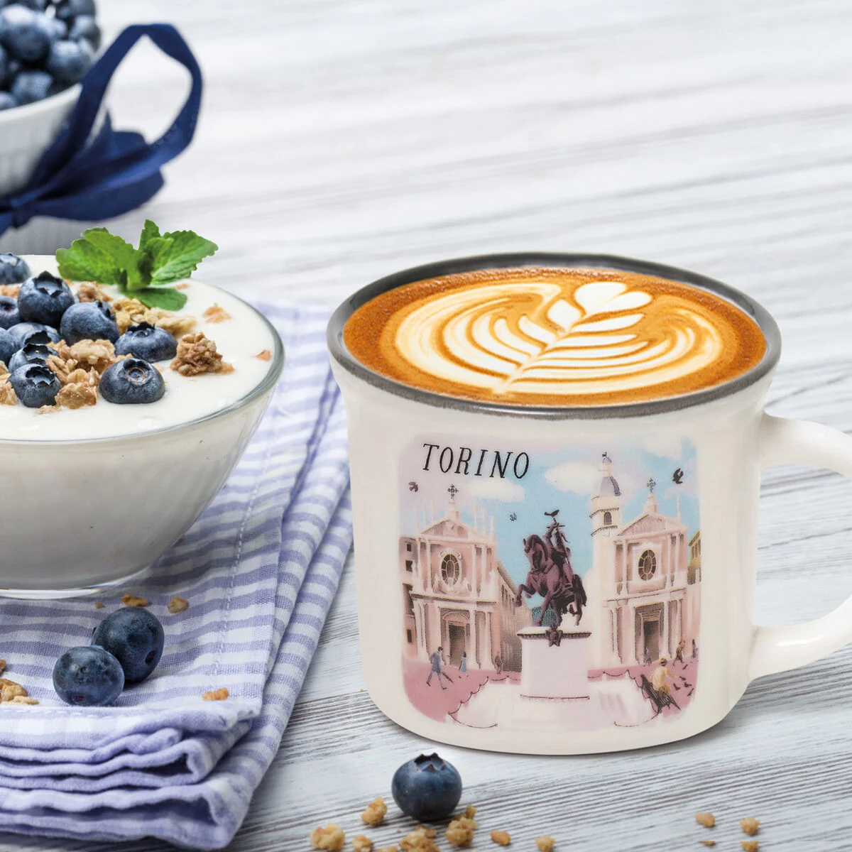 Porcelain Mug - Torino - Cup-Puccino