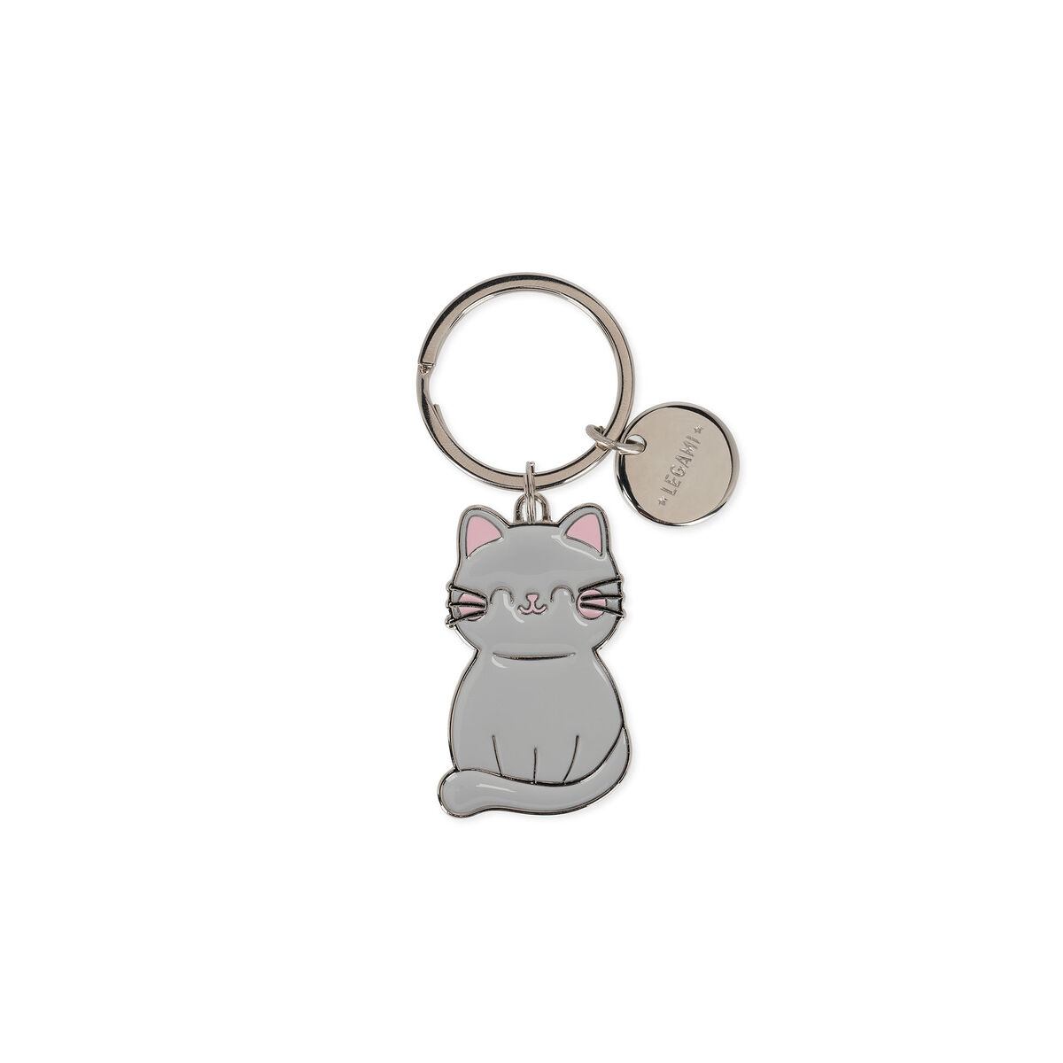 Enamel Key Chain - Kitty - What a Key Ring!