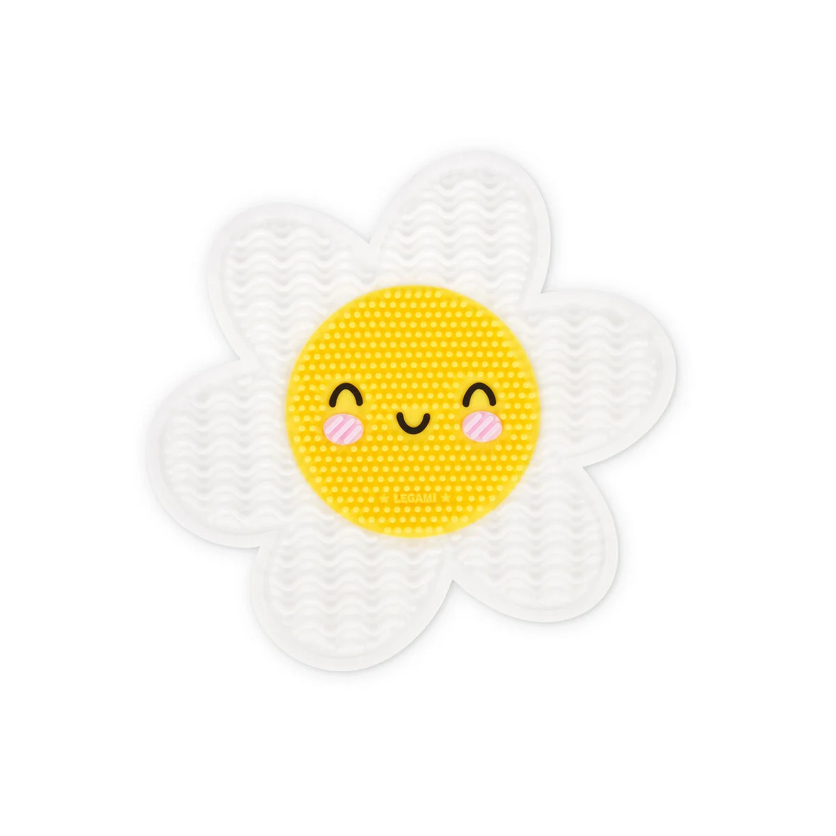 Daisy Makeup Brush Cleaning Mat - Brush it Off!