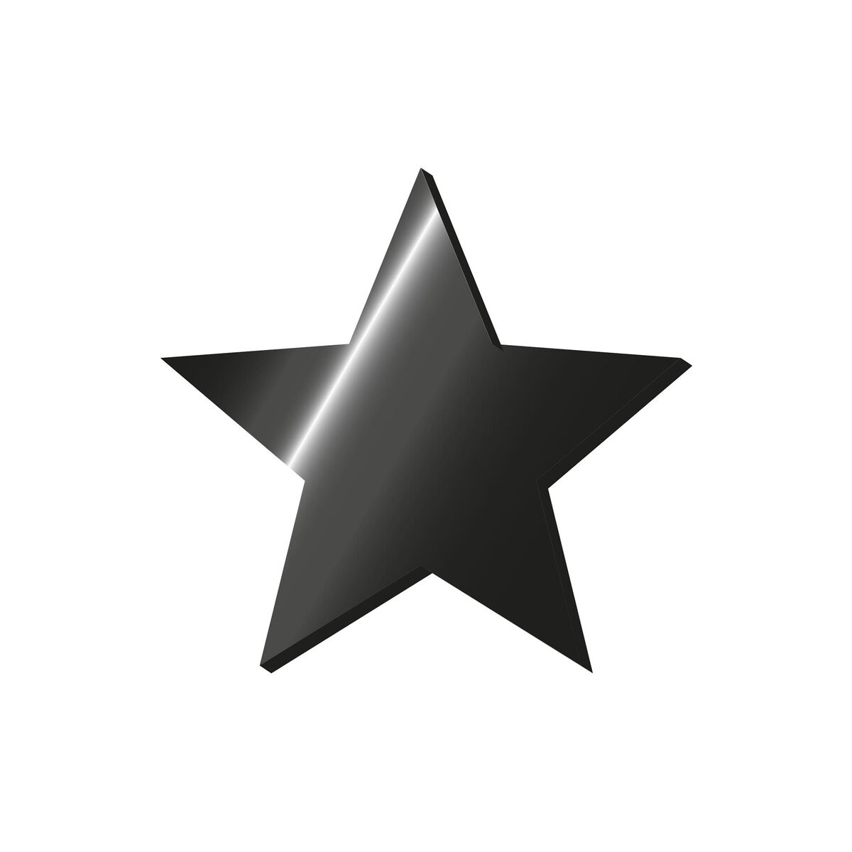 Decorative Adhesive Metal Shape - Stars - My Initial