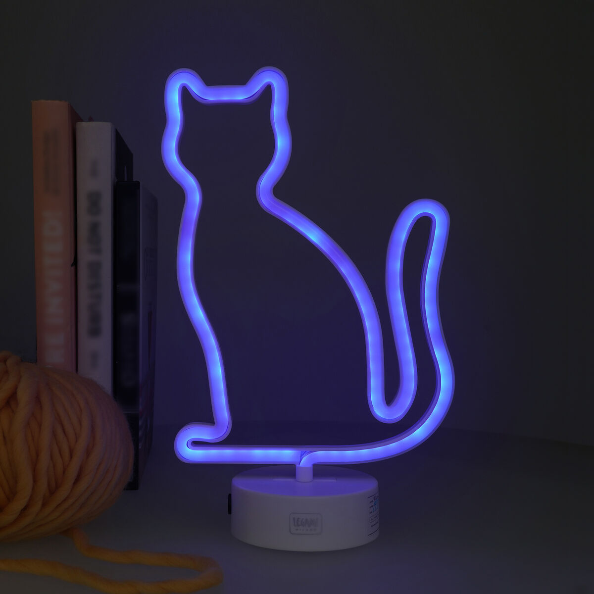 Neon-Effect LED Lamp - Kitty - It