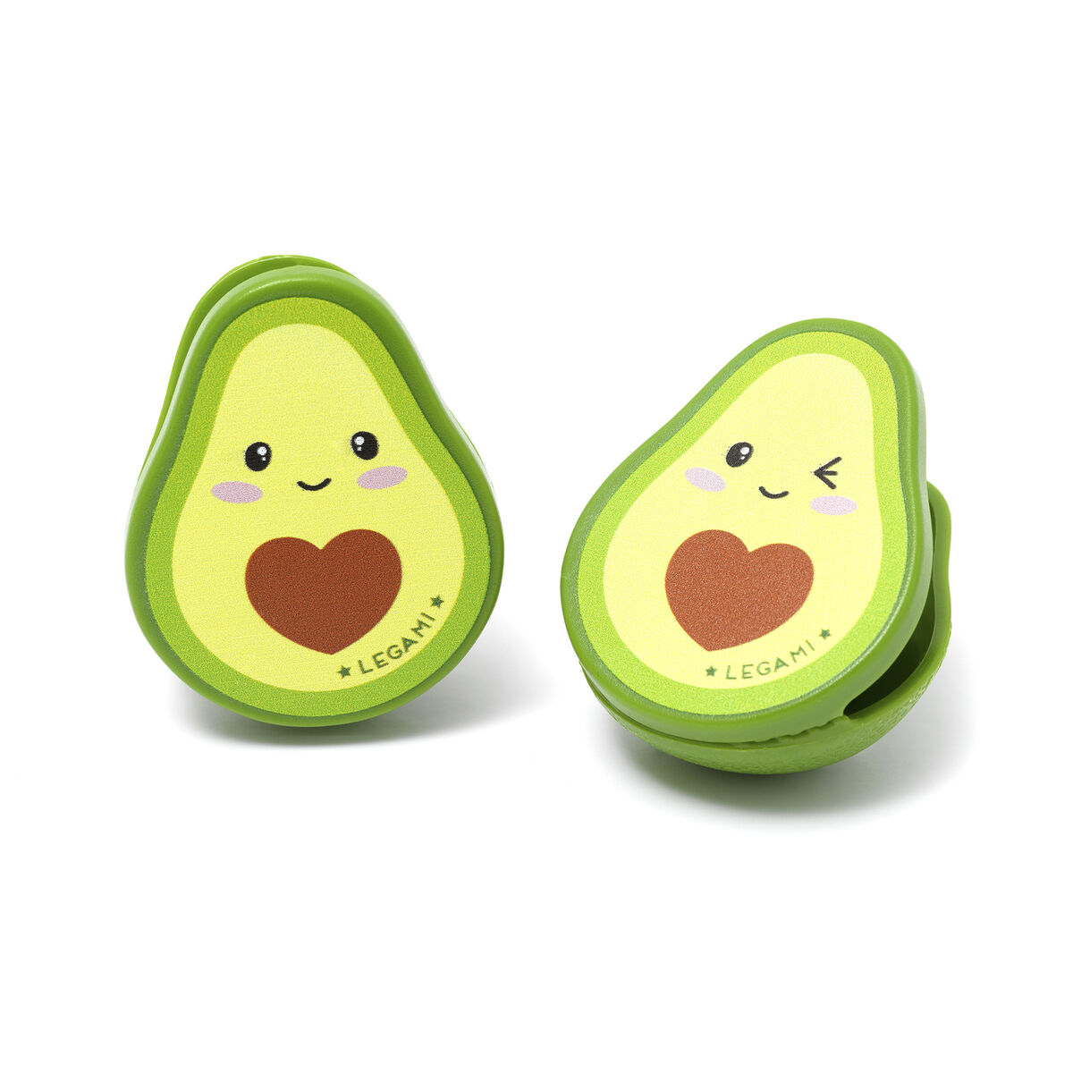 Set of 4 Bag Clips - Avocado