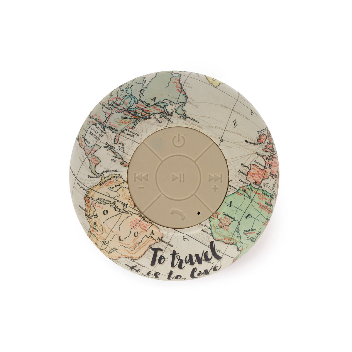 Travel Water-Resistant Bluetooth® Hands-Free Speaker - Singing In The Shower