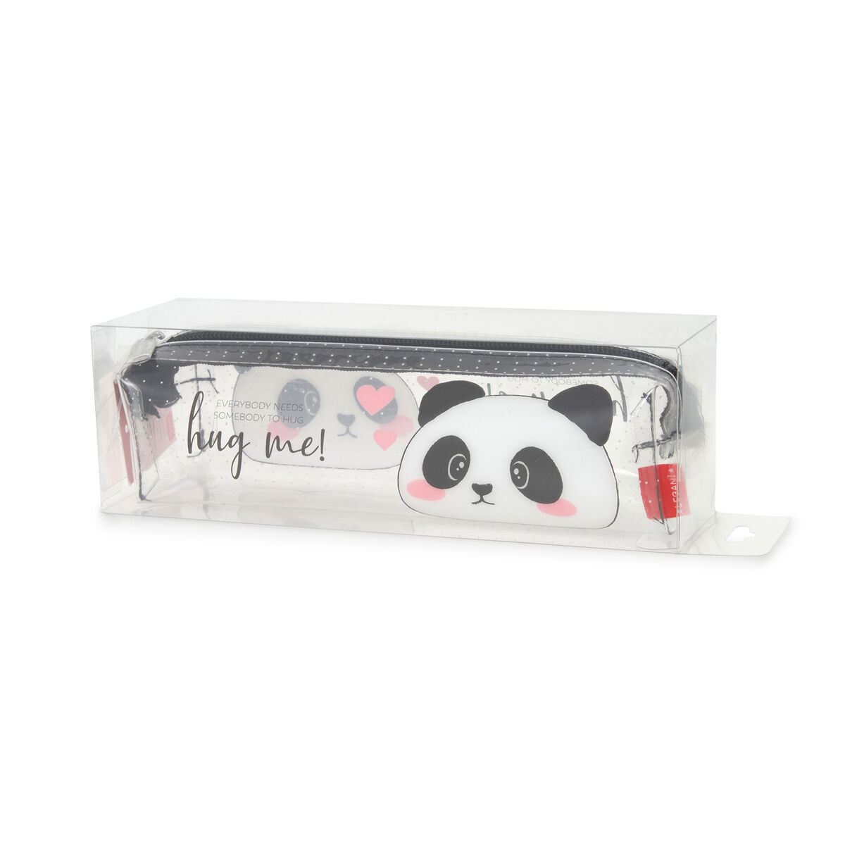 Panda Soft Transparent Pencil Case