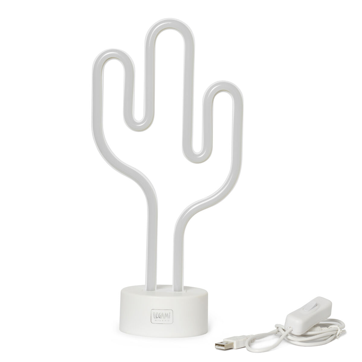 Neon-Effect LED Lamp - Cactus - It's a Sign