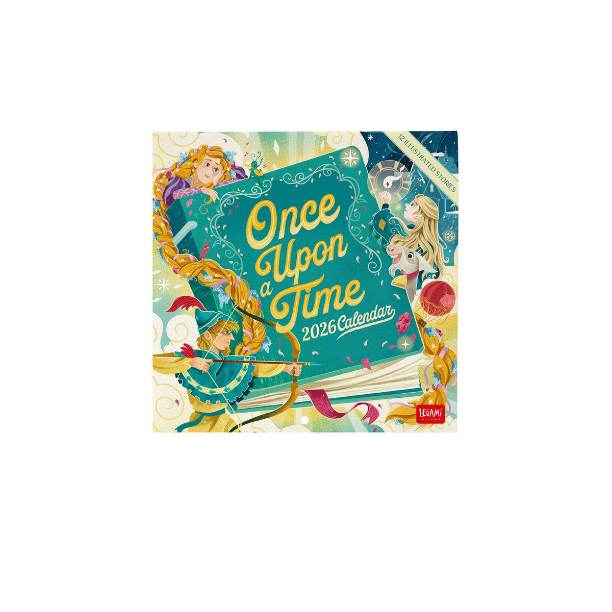 2026 Wall Calendar - 18 x 18 cm