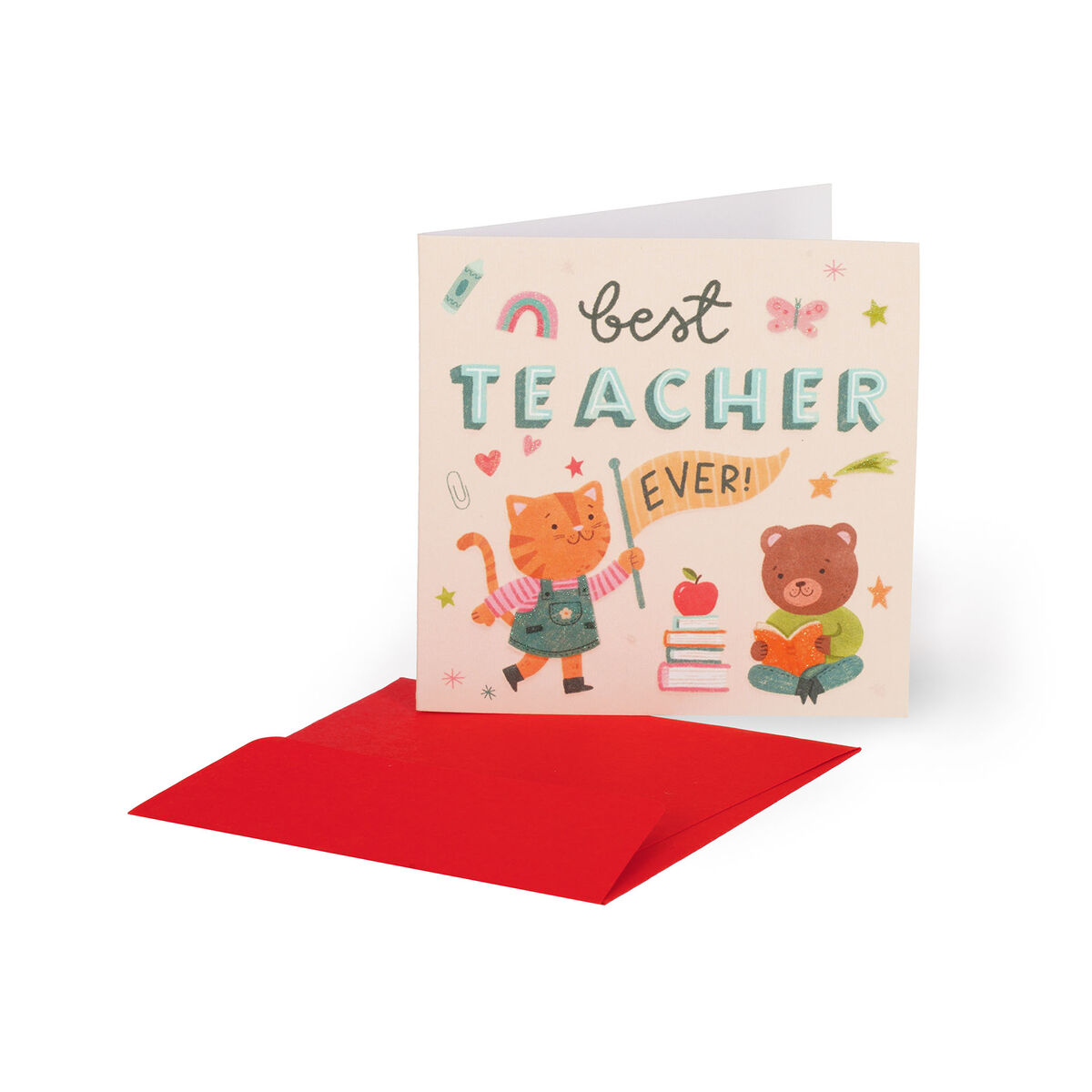 Greeting Card - Small - Teacher - Small Greeting Card - Best Teacher