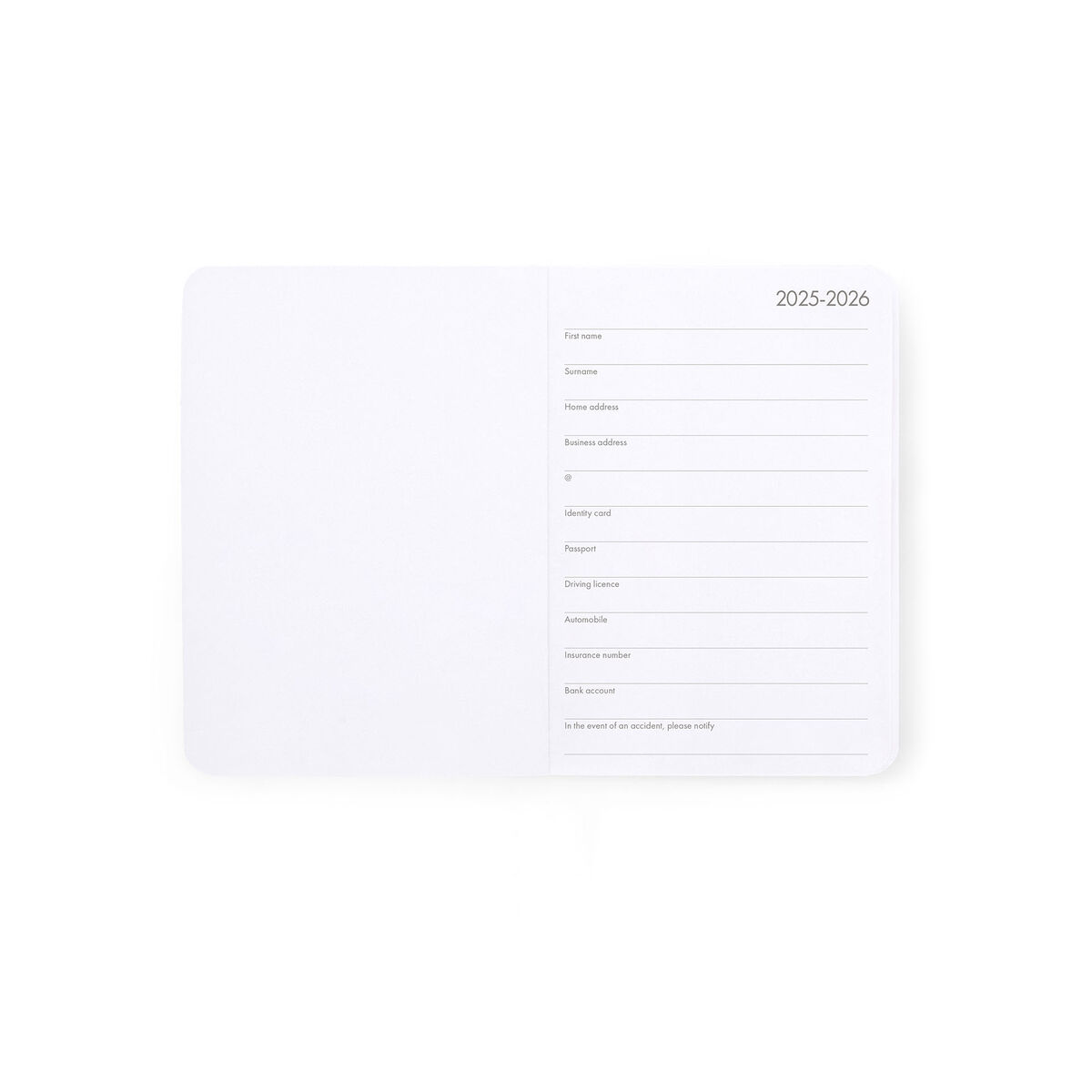 16-Month Weekly Photo Diary for 2025/2026 - Stars - With Notebook