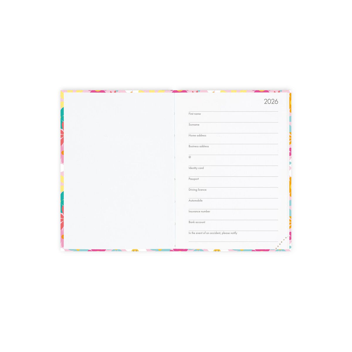 12-Month Small Daily Photo Diary - 2026