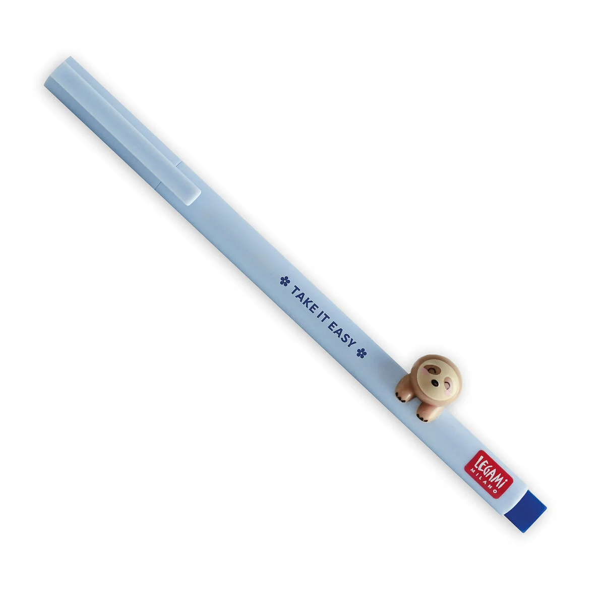 Gel Pen with "Take It Easy" Sloth Animal Decoration - Lovely Friends