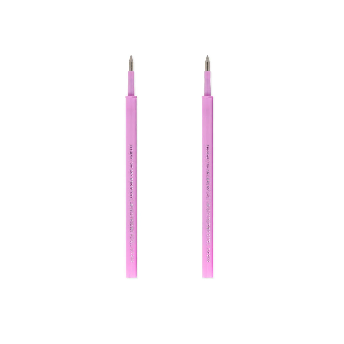 Set of 2 Refills for Lovely Friends Gel Pens - Purple Ink