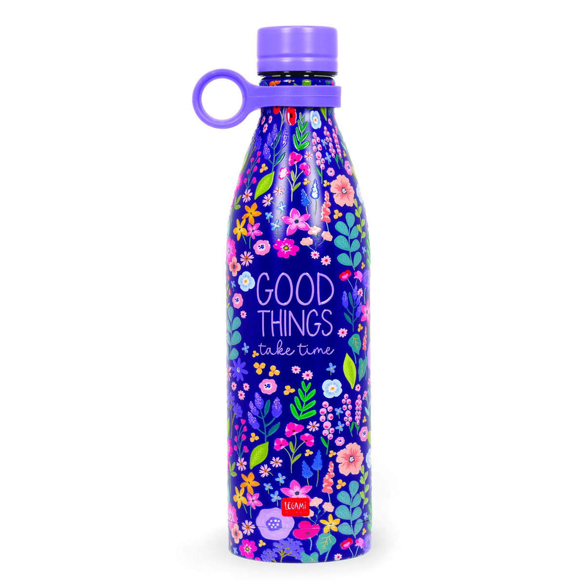 800 ml Vacuum Bottle - Flowers - Hot & Cold