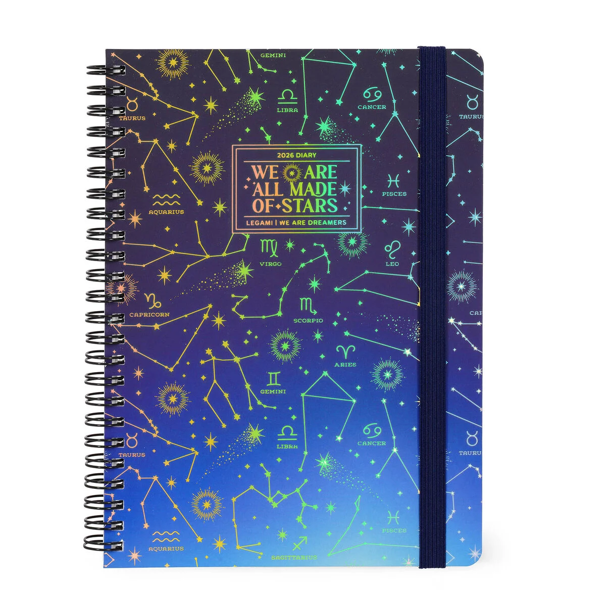 12-Month Large Weekly Spiral-Bound Diary - 2026