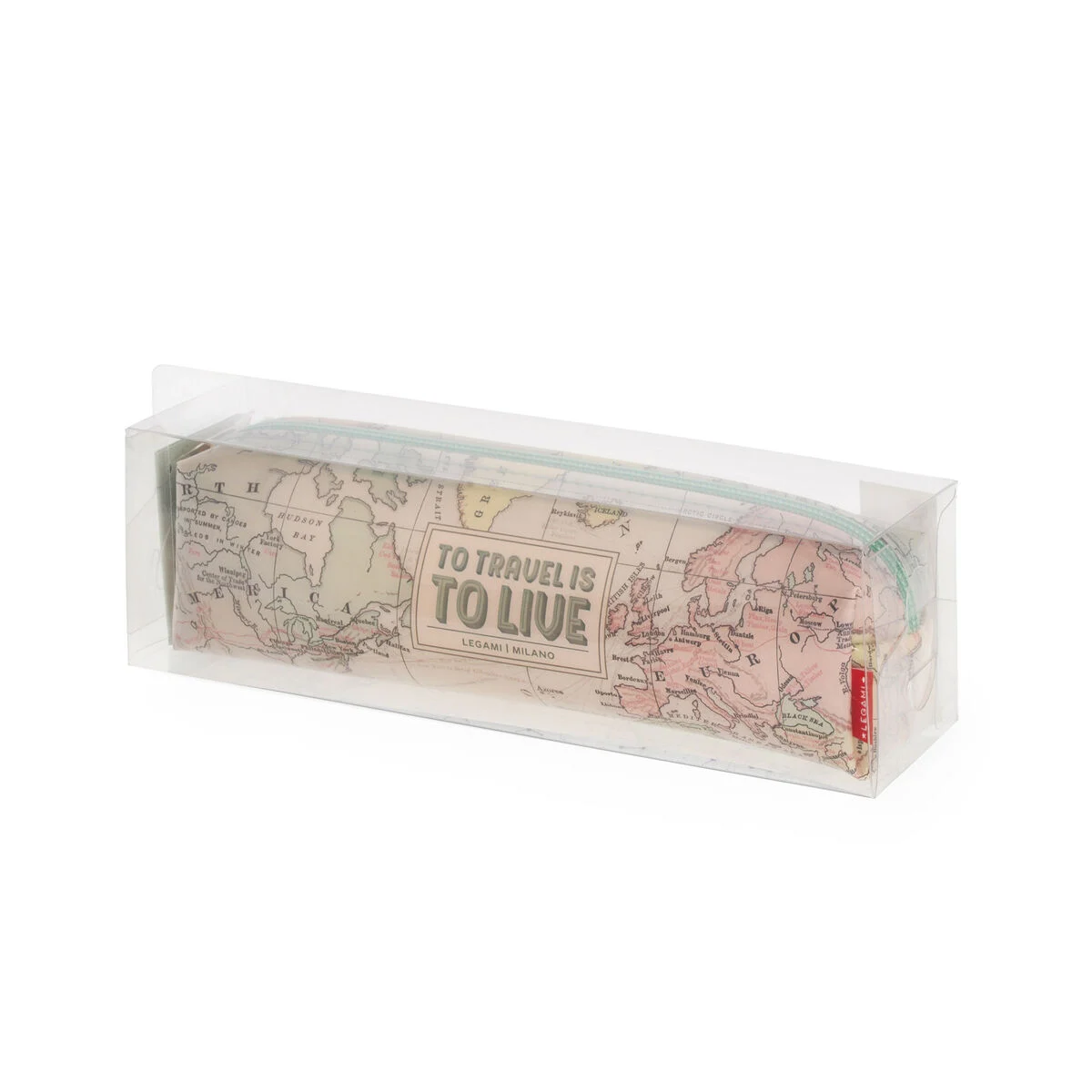Travel Soft Transparent Pencil Case
