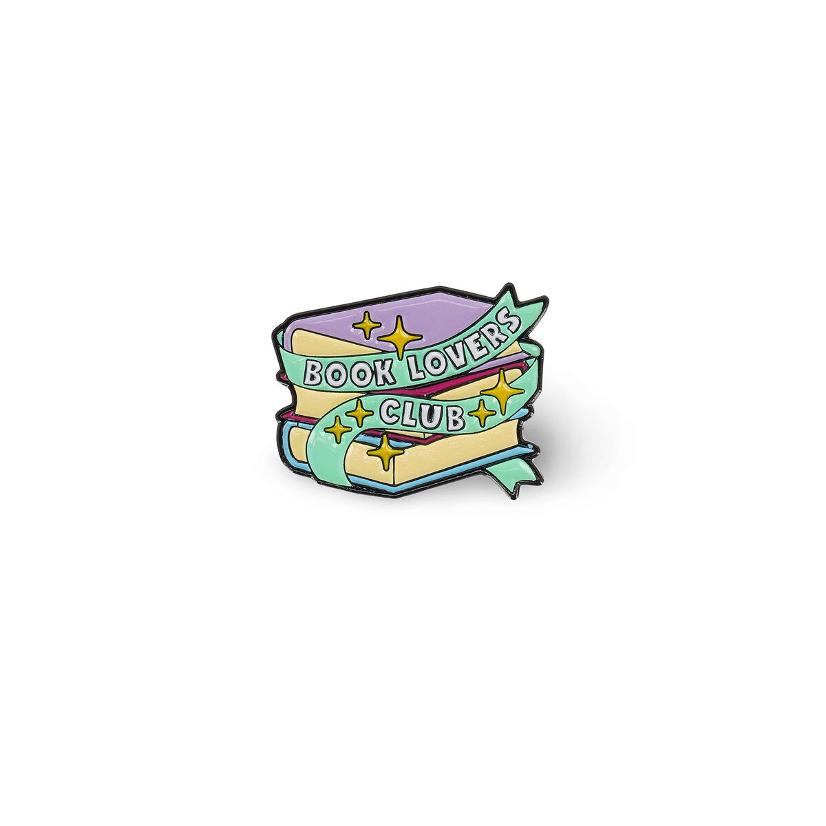 Book Lover Enamel Metal Pin - Pin Your Style!