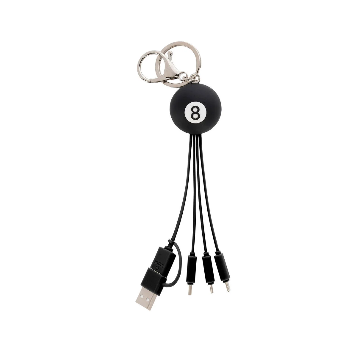 8 Ball 6-in-1 Keychain Charging Cable - Link Up