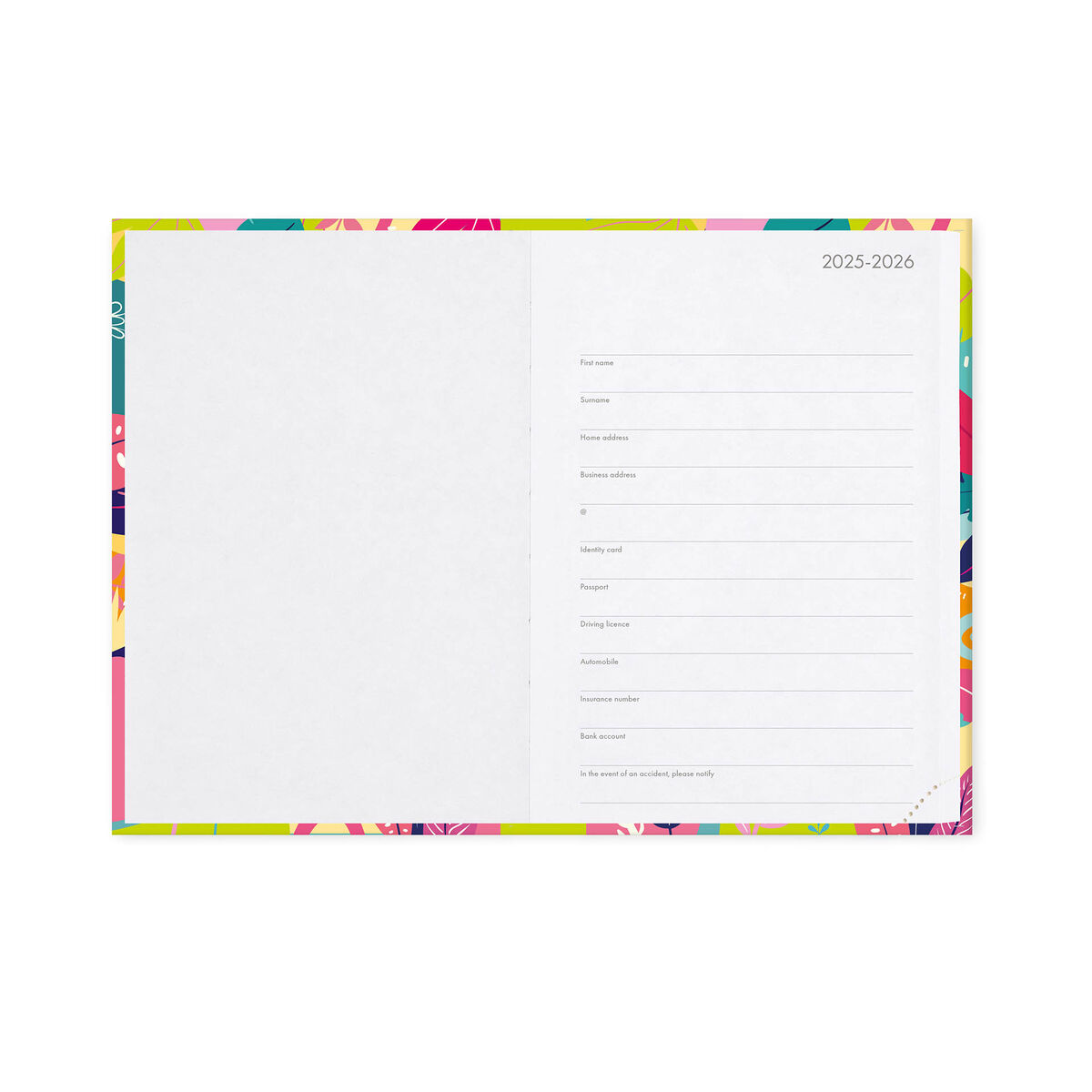 16-Month Daily Photo Diary for 2025/2026 - Pura Vida