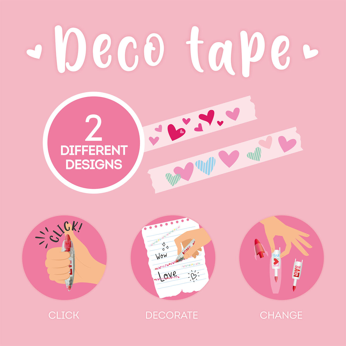 Tape Pen for Decoration - Deco Tape