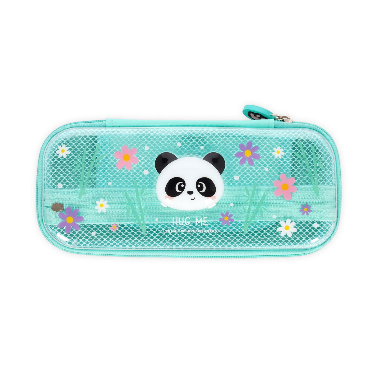 Panda Rigid Transparent Pencil Case - WonderWow