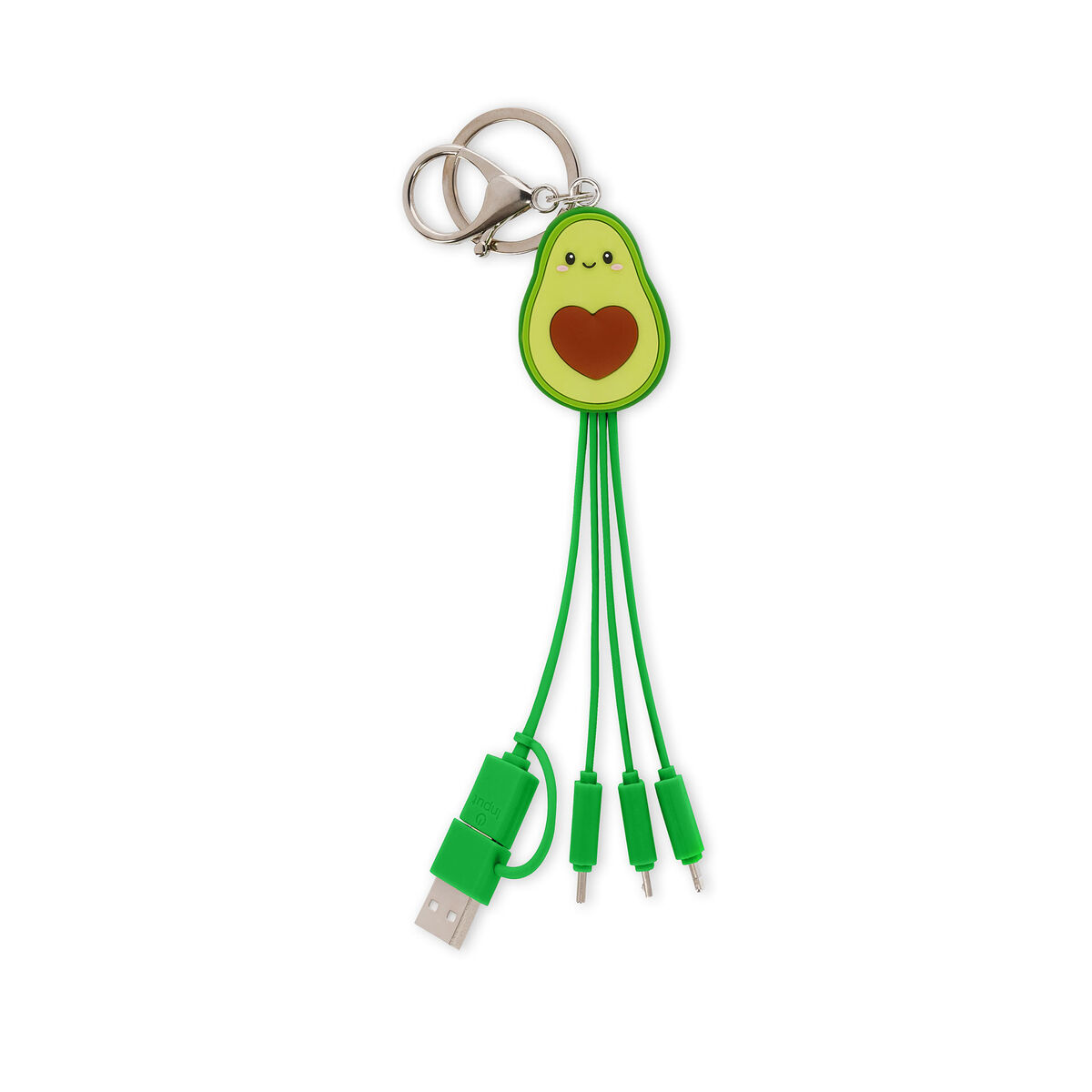 Avocado 6-in-1 Keychain Charging Cable - Link Up