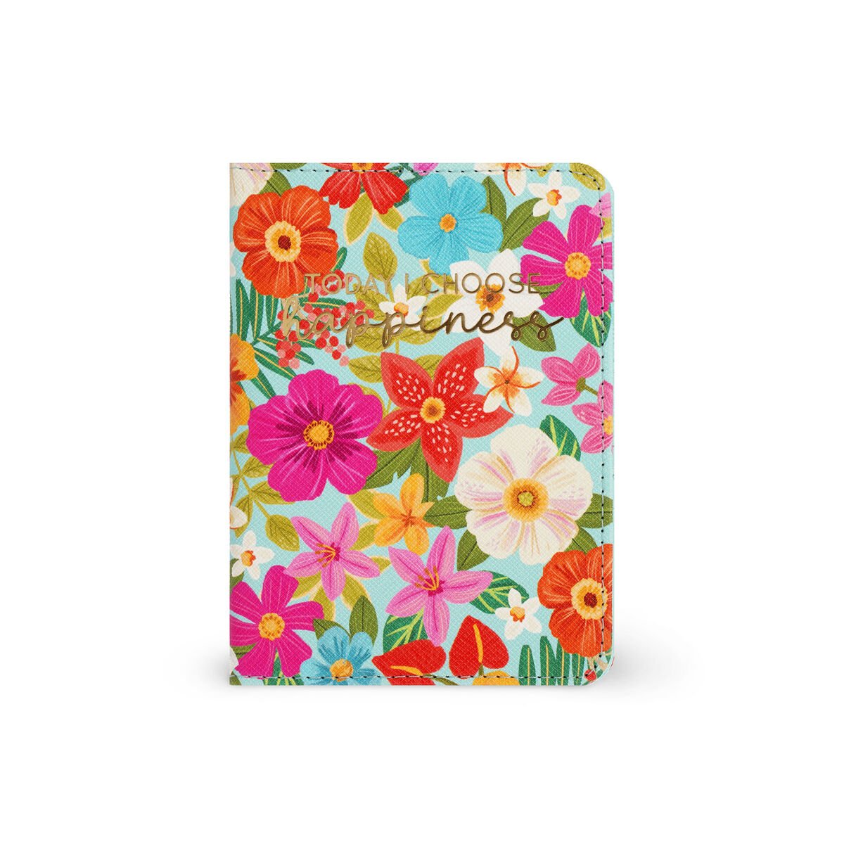 Flowers Passport Holder